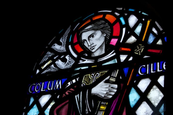 St_Columba_Stained_glass_window_(15247749151)