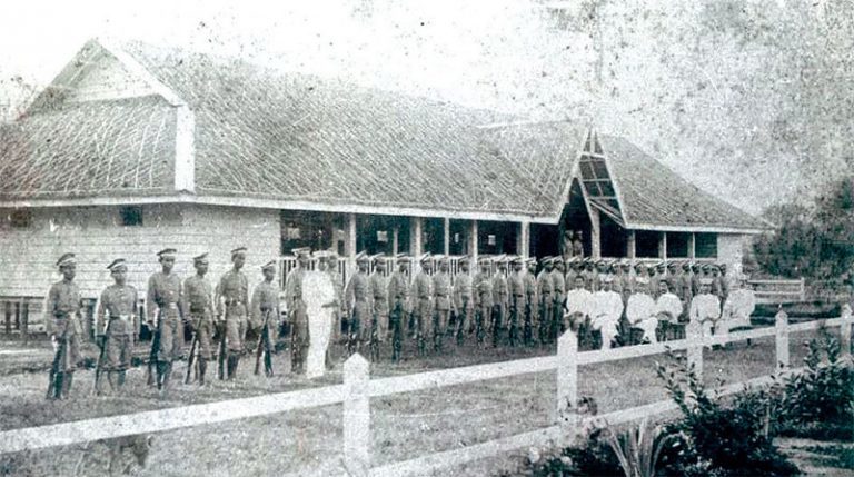 โรงพักพลตำรวจภูธรมณฑลนครชัยศรี เมื่อวันที่ 31 ส.ค. ร.ศ. 120