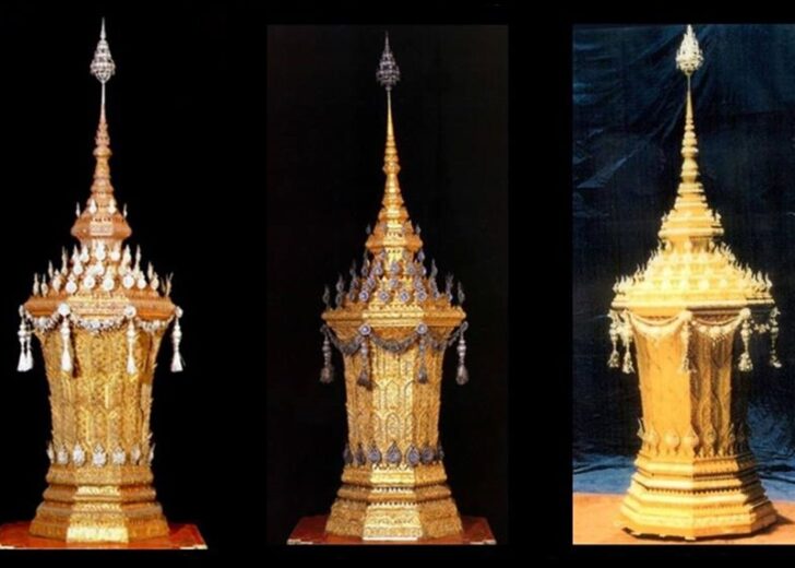 ตำนานพระโกศทองใหญ่ 3 รัชกาล พระโกศทองใหญ่ พระโกศ รัชกาลที่ 1 รัชกาลที่ 5 รัชกาลที่ 9 ตำนานพระโกศทองใหญ่