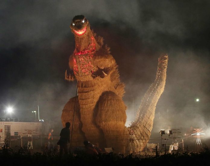 JAPAN-FESTIVAL-GODZILLA