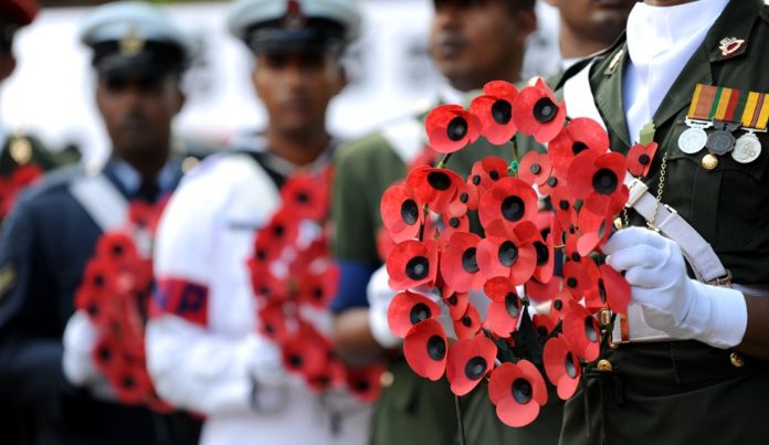 SRI LANKA-UNREST-REMEMBERANCE-POPPY DAY