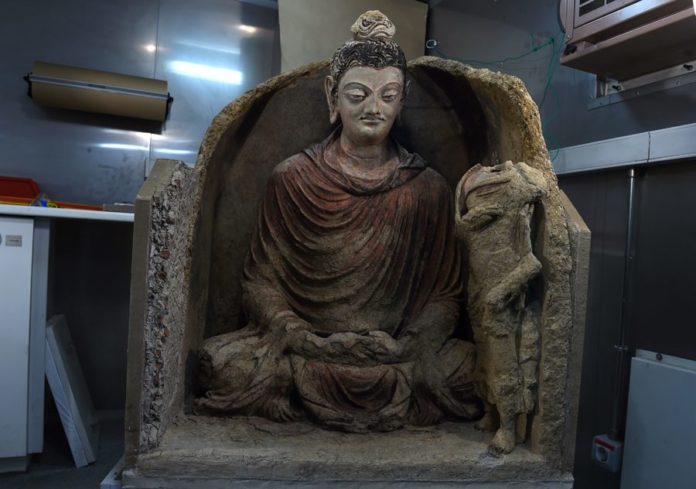 AFGHANISTAN-ARCHAEOLOGY-BUDDHISM
