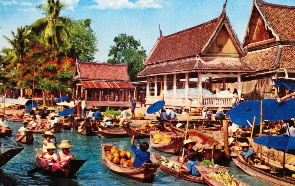 ตลาดน้ำวัดไทร บางขุนเทียน