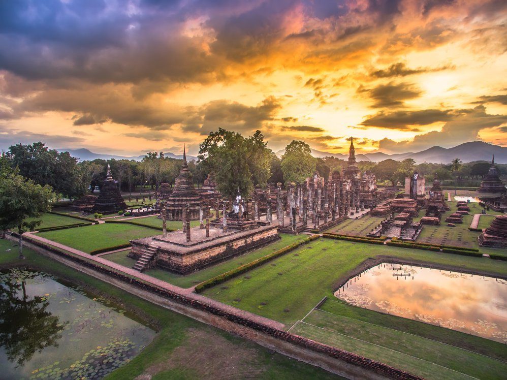 วัดมหาธาตุ อุทยานประวัติศาสตร์สุโขทัย สุโขทัย