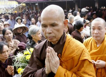 ติช นัท ฮันห์ (Thich Nhat Hanh) เมื่อปี 2007 ภาพจาก HOANG DINH NAM / AFP