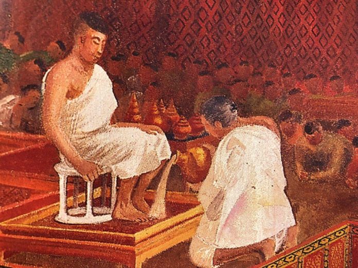 พระนเรศวร พิธีปฐมกรรม