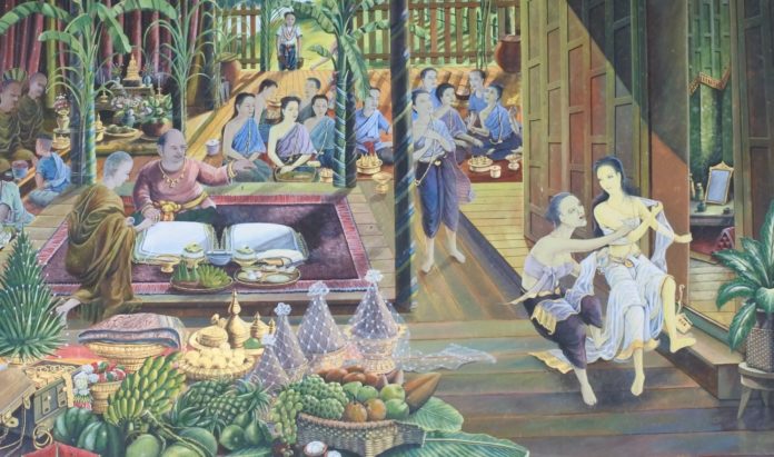แต่งงานขุนช้างกับนางวันทอง