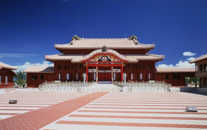 JAPAN-FIRE-HERITAGE-OKINAWA-SHURI-CASTLE