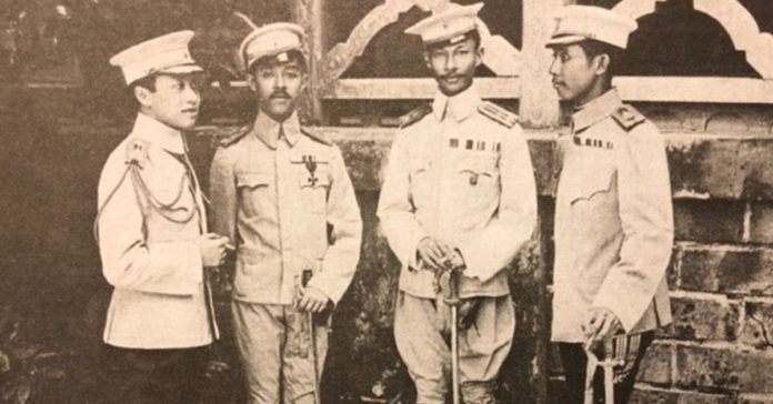รัชกาลที่-6-เจ้าฟ้าจักรพงษ์-กรมหมื่นนครไชยศรี-กรมขุนพิษณุโลกประชานาถ