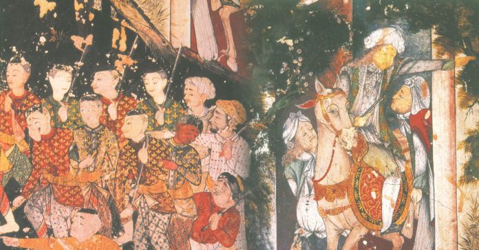 ภาพปก-อิหร่านอยุธยา ชาวเปอร์เซีย จิตรกรรมฝาผนัง มโหสถ วัดสุวรรณาราม