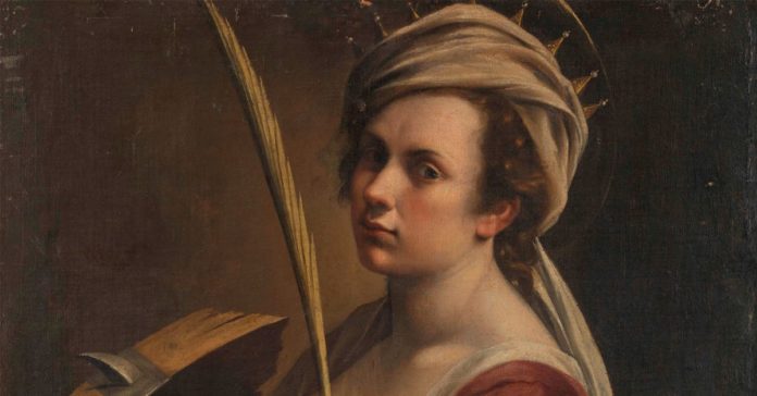 Artemisia Gentileschi Saint Catherine of Alexandria