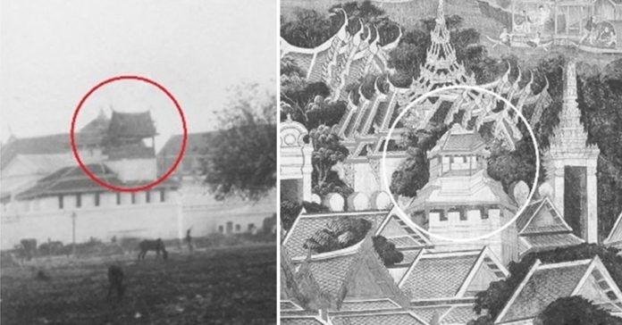 อาคารทรงไทย ป้อม พระบรมมหาราชวัง