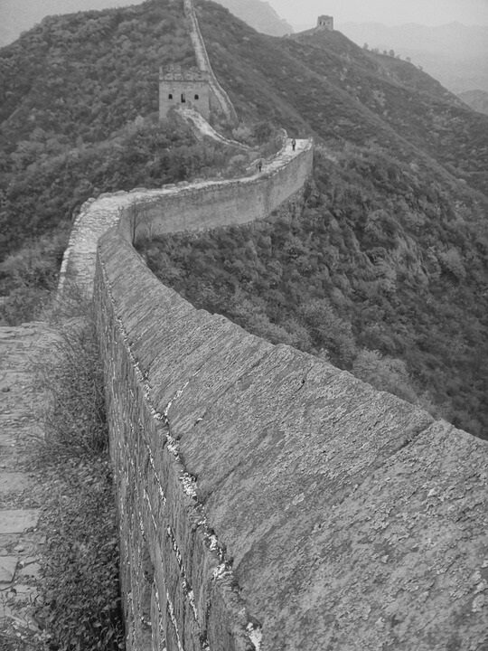 กำแพงเมืองจีน บางช่วง เสียหาย ตามกาลเวลา