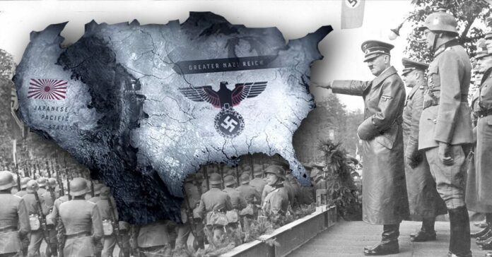 ฮิตเลอร์ แผนที่ สหรัฐอเมริกา ซีรีส์ The Man in the High Castle