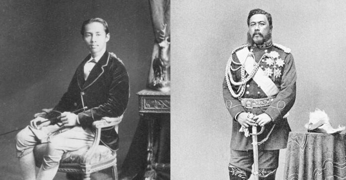 รัชกาลที่ 5 กษัตริย์ ฮาวาย พระเจ้าคาลาคาอูอา