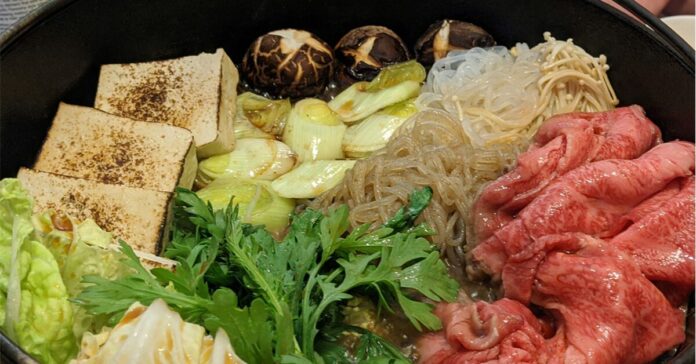 สุกี้ยากี้ sukiyaki ญี่ปุ่น