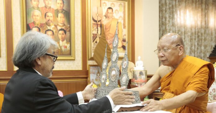 อัญเชิญ พระบรมสารีริกธาตุ วัดยานนาวา ไอคอนสยาม