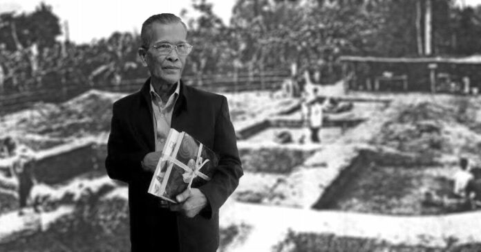 หลุม ขุดค้น โบราณคดี บ้านเก่า กาญจนบุรี ปรีชา กาญจนาคม