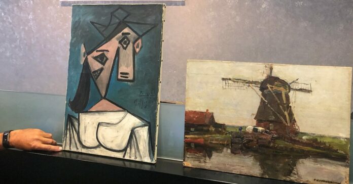 Head of a Woman ภาพ ปิกัสโซ่ picasso กรีซ