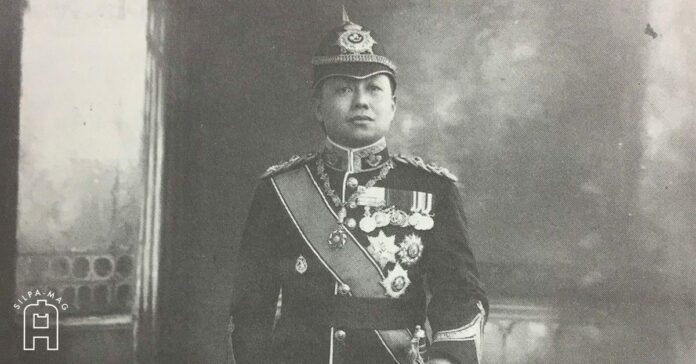 ภาพปก-รัชกาลที่6 พระบาทสมเด็จ พระมงกุฎเกล้าเจ้าอยู่หัว รัชกาลที่ 6 ฉลองพระองค์ ชุดทหาร
