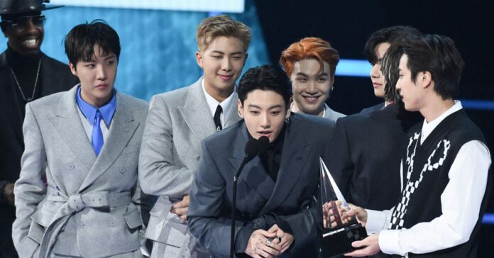 BTS American Music Awards 2021