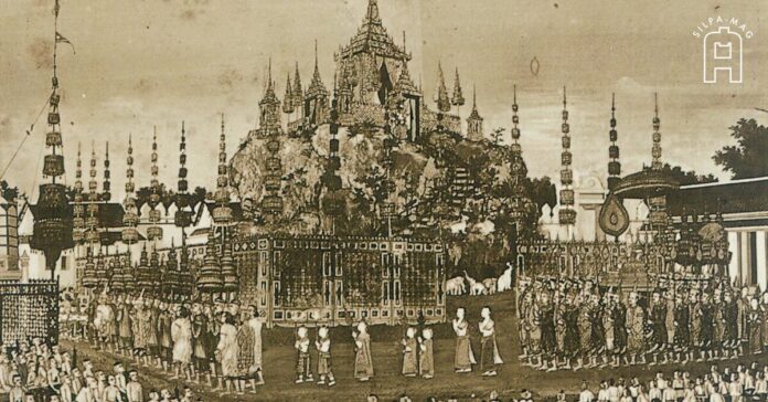 เขาไกรลาส ใน พระราชพิธีโสกันต์ ต้นกรุงรัตนโกสินทร์