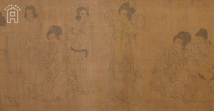 ภาพวาด สตรี จีน ใน ราชสำนัก
