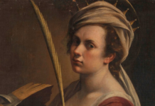 อาร์เตมีเซีย เจนทิเลสกี Artemisia Gentileschi Saint Catherine of Alexandria
