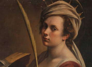 อาร์เตมีเซีย เจนทิเลสกี Artemisia Gentileschi Saint Catherine of Alexandria