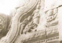 ภาพแกะสลัก ที่ ปราสาทพนมรุ้ง อาจเป็น พิธีเบิกพรหมจารี