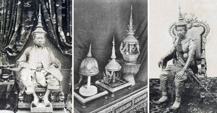 ร่องรอย “พระมหามงกุฎ” และของที่ราชวงศ์ไทยพระราชทานกษัตริย์กัมพูชา สมัยรัตนโกสินทร์