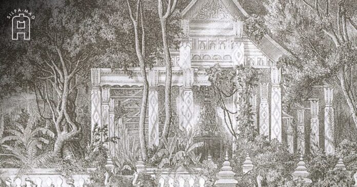 หอพระแก้ว เวียงจันทน์ ที่ ทรุดโทรม เมื่อคราว สงครามเจ้าอนุวงศ์ รัชกาลที่ 3