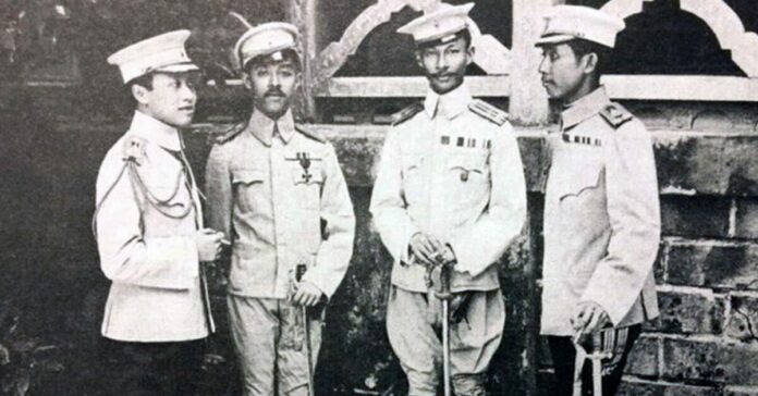 ภาพ รัชกาลที่-6-เจ้าฟ้าจักรพงษ์-กรมหมื่นนครไชยศรี-พิษณุโลก