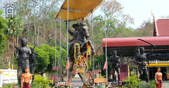 พระเจ้าตาก วัดเขาค่าง ราชบุรี สถานที่ ศึกนางแก้ว