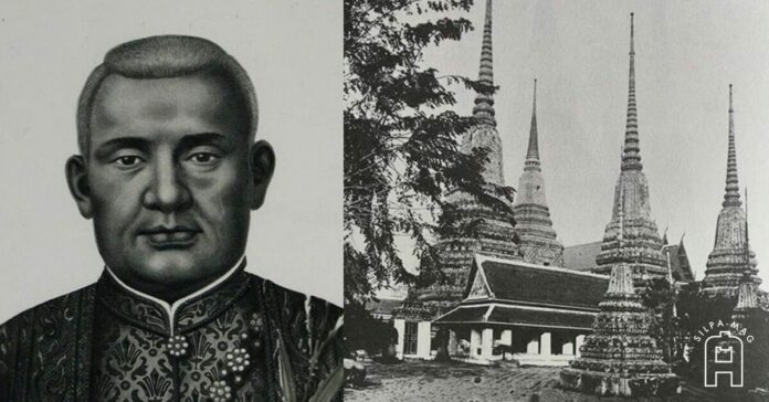 รัชกาลที่ 3 พระเจดีย์ใหญ่ วัดโพธิ์