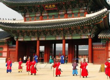 วัง Gyeongbokgung ประเทศ เกาหลี