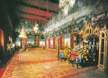 พระที่นั่งไพศาลทักษิณ พระบรมมหาราชวัง องค์ความรู้พระราชพิธีบรมราชาภิเษก