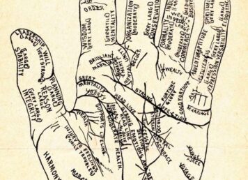 เส้นลายมือ ลายมือ ฝ่ามือ เนินวีนัส