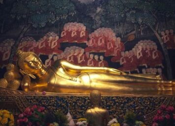 พระพุทธเจ้าปรินิพพาน พระไสยา เมืองกุสินารา