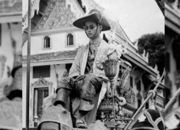 พระบาทสมเด็จพระปรมินทรมหาภูมิพลอดุลยเดช หรือ พระบาทสมเด็จพระบรมชนกาธิเบศร มหาภูมิพลอดุลยเดชมหาราช บรมนาถบพิตร พระราชพิธีบรมราชาภิเษก 5 พฤษภาคม 2493