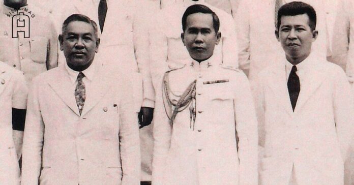 พระยาพหลพลพยุหเสนา จอมพล ป. พิบูลสงคราม และ ปรีดี พนมยงค์