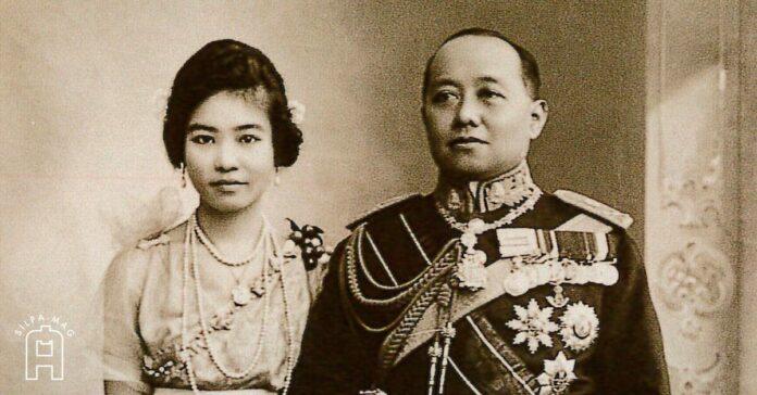 ภาพปก-รัชกาลที่6 พระนางเธอลักษมีลาวัณ กับ รัชกาลที่ 6