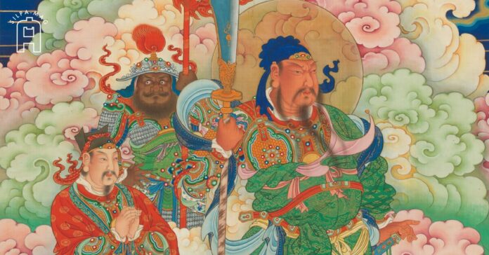 ภาพวาด กวนอู เทพและสิ่งศักดิ์สิทธิ์ของจีน
