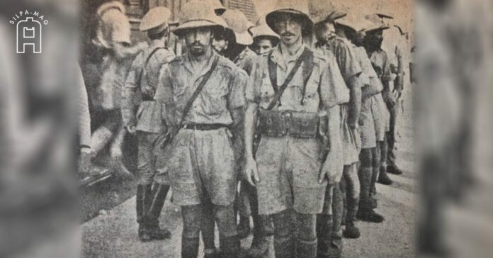เชลยศึก ทหารฝรั่งเศส ที่กองทัพไทยจับได้ ทางภาคบูรพา