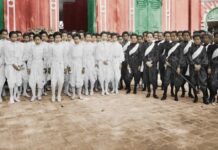 สมเด็จพระศรีพัชรินทรา บรมราชินีนาถ และสมเด็จพระศรีสวรินทิรา บรมราชเทวี พร้อมด้วยพระราชชายา พระเจ้าลูกเธอ เจ้าจอมมารดา พระบรมวงศานุวงศ์และข้าราชบริพารฝ่ายใน ทรงฉายภาพเป็นที่ระลึกในงานพระเมรุ พระเจ้าลูกเธอ พระองค์เจ้าศรีวิไลยลักษณ์ สุนทรศักดิ์กัลยาวดี กรมขุนสุพรรณภาควดี ณ พระราชวังบางปะอิน โดยผู้มีพระชันษาสูงกว่าพระเจ้าลูกเธอในพระโกศ จะทรงสีดำไว้ทุกข์ส่วนผู้ที่มีพระชันษาอ่อนกว่าจะทรงชุดขาว ตามธรรมเนียมในสมัยนั้น
