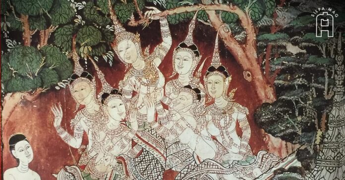 ภาพ จิตรกรรมฝาผนัง วัดคงคาราม ราชบุรี