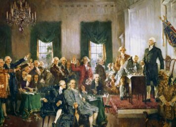 Great Compromise การลงนาม ในรัฐธรรมนูญ ของสหรัฐอเมริกา เมื่อ ค.ศ. 1787