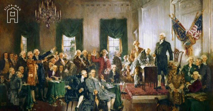 Great Compromise การลงนาม ในรัฐธรรมนูญ ของสหรัฐอเมริกา เมื่อ ค.ศ. 1787