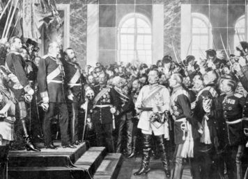 ประกาศ จัดตั้ง จักรวรรดิเยอรมนี หลัง สงครามฟรังโก-ปรัสเซีย