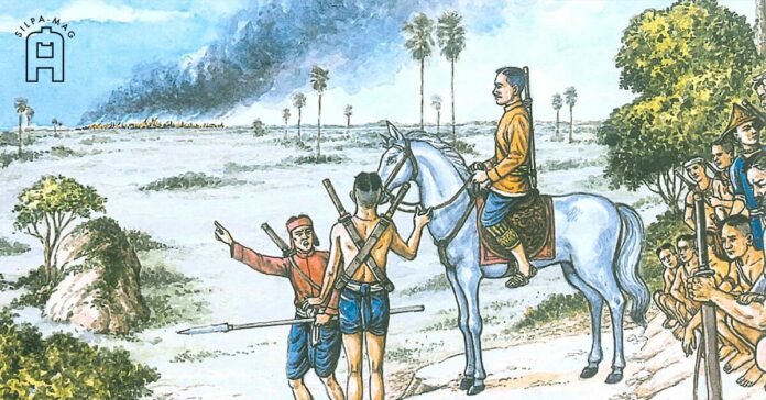 ภาพปก-พระเจ้าตาก ภาพวาด พระเจ้าตาก